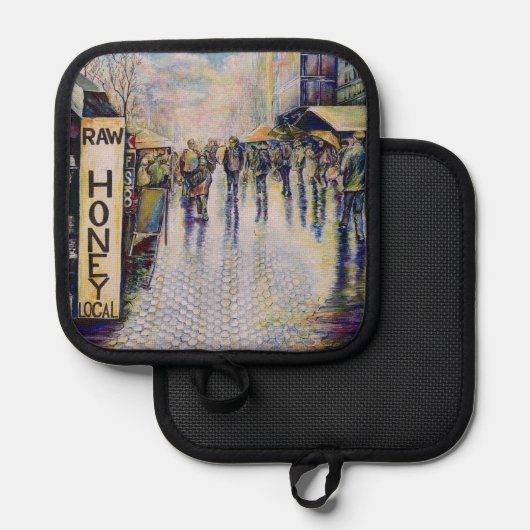 Geboren onder een slecht teken pannenlap (Voorkant / Achterkant)