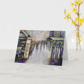 Geboren onder een slecht teken Wenskaart Kaart (Gele Bloem)