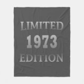 Geboren op 1973, beperkte uitgave fleece deken (Voorkant)