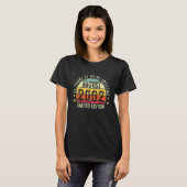 Geboren op 20 augustus 2002; 20 jaar als A T-shirt (Voorkant volledig)
