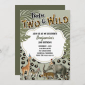 Geboren op 2.2.2. kaart (Voorkant / Achterkant)