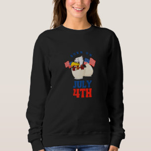 Geboren op 4 juli 1776 America Patriotic Eagle Ind Trui