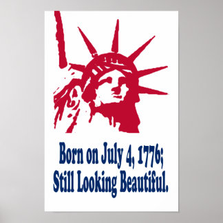 Geboren op 4 juli, 1776 Print
