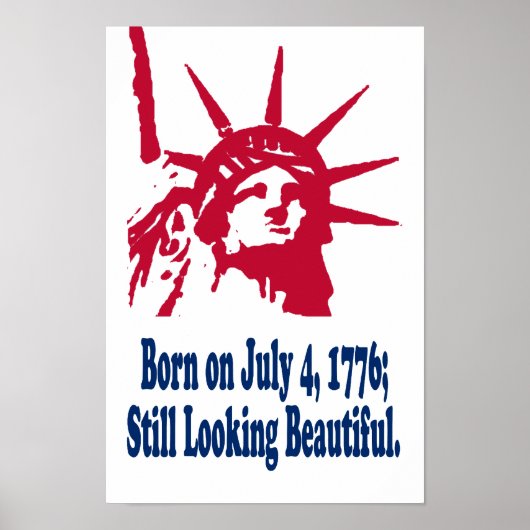 Geboren op 4 juli, 1776 Print (Voorkant)