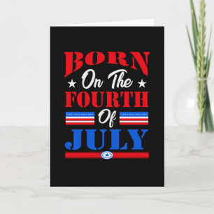 Geboren op 4 juli kaart