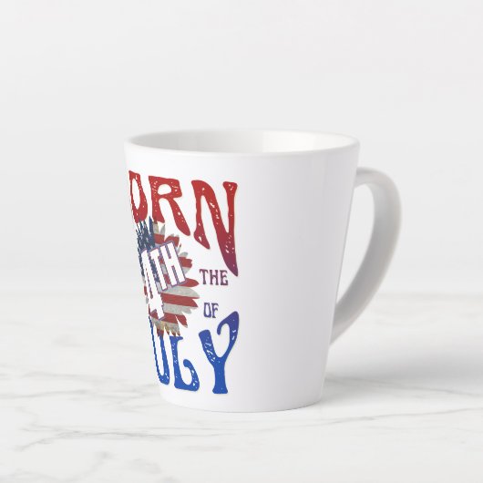 GEBOREN OP 4 JULI LATTE MOK (Rechterhoek)