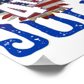 GEBOREN OP 4 JULI POSTER (Hoek)