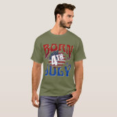 GEBOREN OP 4 JULI T-Shirt (Voorkant volledig)