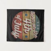 GEBOREN OP 4 JULI WANDKLEED (Voorkant (horizontaal))