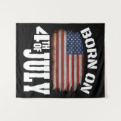 GEBOREN OP 4 JULI WANDKLEED (Voorkant (horizontaal))