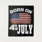 GEBOREN OP 4 JULI WANDKLEED (Voorkant)