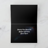 "Geboren op 4 juli" Wenskaart Kaart (Binnen)