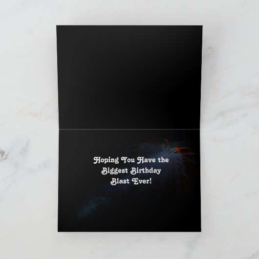 "Geboren op 4 juli" Wenskaart Kaart (Binnen)