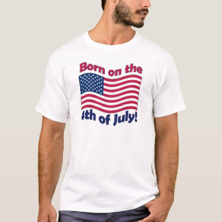 Geboren op 4 	juliEDUN LIVE T-Shirt
