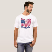 Geboren op 4 juliEDUN LIVE T-Shirt (Voorkant volledig)