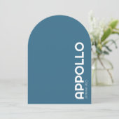 Geboren op APPOLLO III Kaart (Staand voorkant)