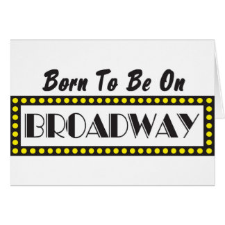 Geboren op Broadway
