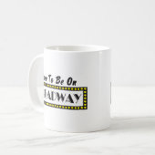 Geboren op Broadway Koffiemok (Voorkant links)