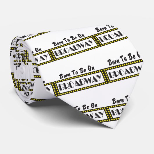 Geboren op Broadway Stropdas (Opgerold)