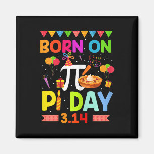 Geboren op dag van Wiskunde op Pi-Dag Lerares 3.14 Magneet