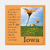 Geboren op de Prairie Magneet (Voorkant)