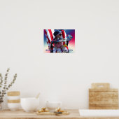 GEBOREN OP DE VORM VAN JULI POSTER (Keuken)