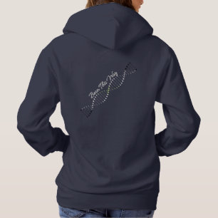 Geboren op deze manier - Agender trots DNA  Hoodie