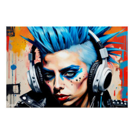 GEBOREN OP DEZE MANIER-PUNK ROCKS 2 PERFECT POSTER