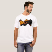 Geboren op genen t-shirt (Voorkant volledig)