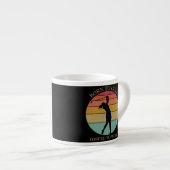 Geboren op golf gedwongen tot werk espresso kop (Voorkant rechts)