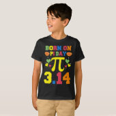 Geboren op i-dag t-shirt (Voorkant volledig)