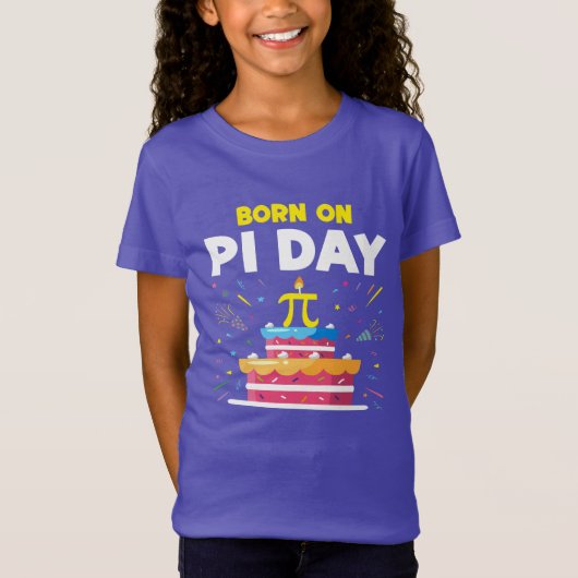 Geboren op i-dag t-shirt (Voorkant)