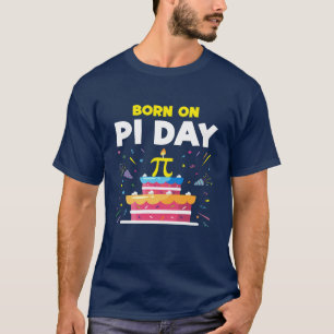 Geboren op i-dag t-shirt