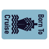 Geboren op kruislingse cabinestateroom magneet (Horizontaal)