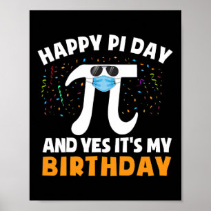 Geboren op maandag op vrijdag in Shirt Boys Happy  Poster