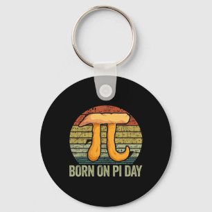 Geboren op pi dag Shirt 4 Sleutelhanger