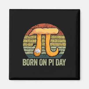 Geboren op pi dag Shirt Magneet