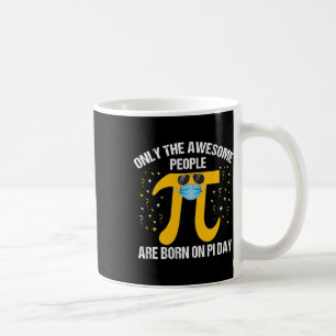 Geboren op pi dag Shirt Verjaardag Decoraties 14th Koffiemok