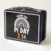 Geboren op Pi-dag Verjaardag Wiskunde Grappig (Voorkant)