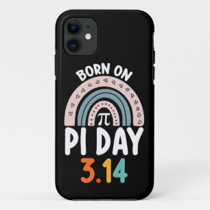 Geboren Op Pi Dag Verjaardag Wiskunde Grappig Case-Mate iPhone Case
