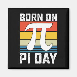Geboren Op Pi Dag Verjaardag Wiskunde Magneet