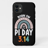 Geboren op Pi Day Verjaardag Wiskunde Funny Case-Mate iPhone Case (Achterkant)