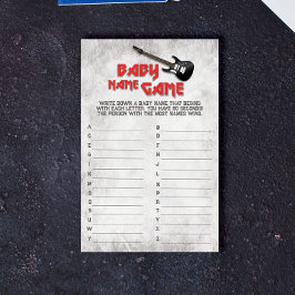 Geboren op Rock - Baby Name Game