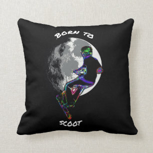 Geboren op scoot-scooter en maan kussen