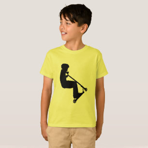 Geboren op scoot - Stunt Scooter Rider T-shirt