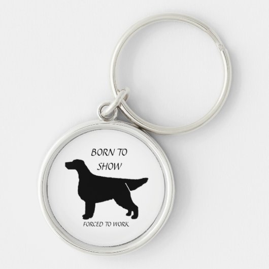 GEBOREN OP SHOW GORDON SETTER Sleutelhanger (Voorkant)