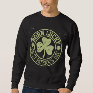 Geboren op St. Patrick's Day Ierse verjaardag met Trui