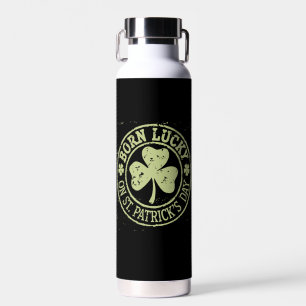 Geboren op St. Patrick's Day Ierse verjaardag met Waterfles
