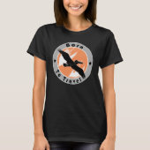 Geboren op T-Shirt (Voorkant)