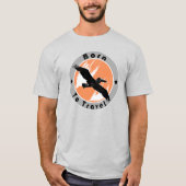 Geboren op T-Shirt (Voorkant)